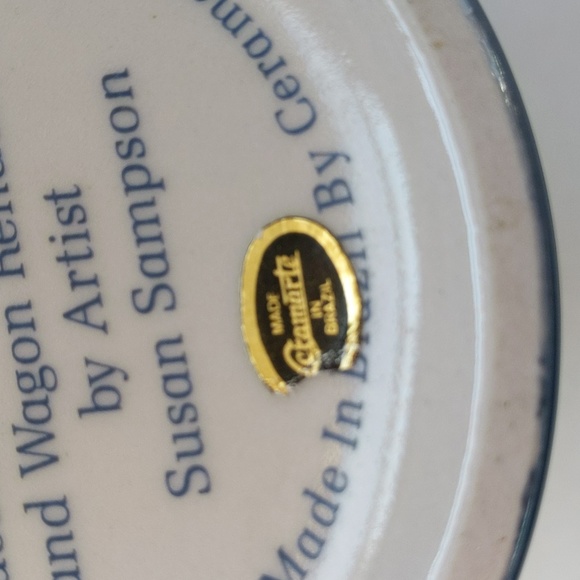 Vintage 1990 Budweiser Handcrafted Clydesdale Stein Beer Mug w/Handle - Picture 14 of 15